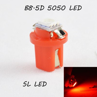 LED лампа в подсветку приборной панели, цоколь B8.5D SL LED