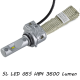 LED лампы в основные фонари серии G5S, НB4 (9006) Цоколь, 22W, 3600 Люмен/Комплект