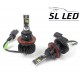 LED лампы в головной свет серии SX5 Цоколь H13, 25W, 3000 Люмен/Комплект