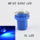 LED лампа в подсветку приборной панели, цоколь B8.5D SL LED