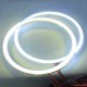 Led кольца в фару (ангельские глазки) 120-105мм COB суперяркие, с рассеивателями