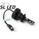 LED лампы в головной свет серии SX5 Цоколь H7, 25W, 3000 Люмен/Комплект