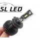 LED лампы в головной свет серии SX5 Цоколь H7, 25W, 3000 Люмен/Комплект