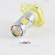 Светодиодная лампа в поворот, SLP LED с цоколем PY24W, 9-30V, 30-3030 Желтый