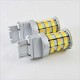 Автомобильная LED лампа SLP LED ДХО + поворот с цоколем 3157(P27/7W)(3757)(W2/5*16q) 60 2835 led жёлтый/белый