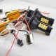 Установочный комплект автомобильных ламп SLP LED с цоколем 1157(PY21W)(BAY15S) 42 2835 led жёлтый/белый