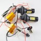 Установочный комплект автомобильных ламп SLP LED с цоколем 1157(PY21W)(BAY15S) 42 2835 led жёлтый/белый