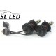 LED лампы в головной свет серии SX5 Цоколь H4, 25W, 3000 Люмен/Комплект