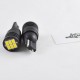 LED лампа в габарит SL LED, с обманкой, can bus, цоколь W5W(T10) 6-3020 led 12-24 В. Белый 6000K