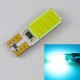 Светодиодная автомобильная лампа SL LED Цоколь T10 (W5W) с обманкой компьютера 12С COB 3W Голубой