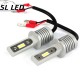 Комплект Led ламп серии SV10, цоколь H3 (PK22Ss) 13W-CSP led 6000K