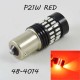 Светодиодная авто лампа SLP LED 48-4014 с цоколем 1156(P21W)(BA15S) 9-30V Красный