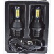 Установочный комплект ДХО и Поворот SLP LED с цоколем 1156(PY21W)(BAY15S) 20 Epistar 3030 led жёлтый/белый
