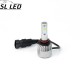 Установочный набор LED ламп в основные фонари SLP S2-LED Цоколь HB3, 9005, 35W, 5000 Люмен/Комплект