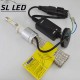 Комплект LED ламп в головной свет серии SL-R3 Цоколь H1, 40W, 4800 Люмен/Комплект