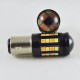 Светодиодная автомобильная лампа SLP LED с цоколем 1157(P21/5W)(BAY15D) 40 3030 led жёлтый/белый