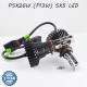 LED лампы в головной свет серии SX5 Цоколь PSX26W, P13W, 25W, 3000 Люмен/Комплект