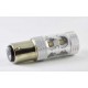 Светодиодная автомобильная лампа с цоколем 1157 (P21/5W)(BAY15D) Osram LH CPDP 30W 9-30V-Красный