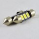 Светодиодная лампа цоколь SV8,5(C5W) 31mm 3-5630 LED Белый