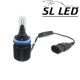 LED лампы в головной свет серии SM1 Цоколь H11, H8, H9, 20W, 2800 Люмен/Комплект 6000K