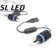 LED лампы в головной свет серии SM1 Цоколь H11, H8, H9, 20W, 2800 Люмен/Комплект 6000K