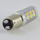 Светодиодная автомобильная лампа SLP LED с цоколем 1157(P21/5W)(BAY15D) 22-2835 жёлтый/белый