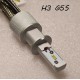 Комплект LED ламп в основные фонари серии G5S Цоколь H3, 22W, 3600 Люмен/Комплект