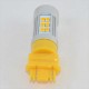 Автомобильная LED лампа SLP LED в задние фонари с цоколем 3157(P27/7W)(3757)(W2/5*16q) 27 2835 led Желтый