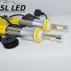Комплект LED ламп в головной свет серии SLP70 Цоколь H11, H8, H9, 48W, 6600 Люмен/Комплект