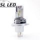 LED лампи в головне світло серії SM3 Цоколь H4, 25W, 5000 Люмен/Комплект