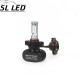 Комплект ламп SLP-S1 LED в противотуманные фонари/ ДХО Цоколь PSX24W (H16), 21W, 3250 Люмен/Комплект
