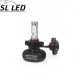 Комплект ламп SLP-S1 LED в противотуманные фонари/ ДХО Цоколь PSX24W (H16), 21W, 3250 Люмен/Комплект
