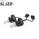 Комплект ламп SLP-S1 LED в противотуманные фонари/ ДХО Цоколь PSX24W (H16), 21W, 3250 Люмен/Комплект