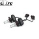 Комплект ламп SLP-S1 LED в противотуманные фонари/ ДХО Цоколь PSX24W (H16), 21W, 3250 Люмен/Комплект