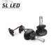 Комплект ламп SLP-S1 LED в противотуманные фонари/ ДХО Цоколь PSX24W (H16), 21W, 3250 Люмен/Комплект