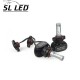Комплект ламп SLP-S1 LED в противотуманные фонари/ ДХО Цоколь PSX24W (H16), 21W, 3250 Люмен/Комплект