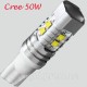 Светодиодная лампа на базе цоколя T10-Cree-50W-9-30V-NW