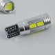 Светодиодная лампа в габарит SLS LED цоколь T10 (W5W) с обманкой,светодиоды 5630 12В. Линза