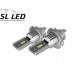 Комплект Led ламп серии SV10, цоколь H7 (PK22s) 13W-CSP led 6000K