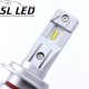 LED лампы в головной свет серии SM3 Цоколь H7 (PK22s), 25W, 5000 Люмен/Комплект