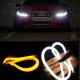 Гибкий указатель поворота  SL LED, силиконовый указатель поворота в фары 85 см.