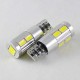 Автомобильная лампа в габарит SLS LED цоколь T10 (W5W) с обманкой бортового компа,светодиоды 5630 12В.