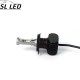 Установочный набор LED ламп в основные фонари SLP S1-LED Цоколь H4, 21W, 3250 Люмен/Комплект