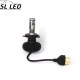 Установочный набор LED ламп в основные фонари SLP S1-LED Цоколь H4, 21W, 3250 Люмен/Комплект