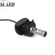 Установочный набор LED ламп в основные фонари SLP S1-LED Цоколь H4, 21W, 3250 Люмен/Комплект