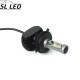 Установочный набор LED ламп в основные фонари SLP S1-LED Цоколь H4, 21W, 3250 Люмен/Комплект