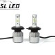 Установочный набор LED ламп в основные фонари SLP S2-LED Цоколь H4, 35W, 5000 Люмен/Комплект