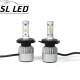 Установочный набор LED ламп в основные фонари SLP S2-LED Цоколь H4, 35W, 5000 Люмен/Комплект