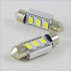 Автомобильная лампа SLS LED с обманкой в номера, салон, цоколь SV8,5(C5W) 36mm 3-5630 Белый
