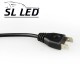 Комплект LED ламп в головной свет серии SLP70 Цоколь H7, 48W, 6600 Люмен/Комплект